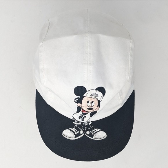 Vintage Hip Hop Mickey Mouse 5 Panel Hat Rap Mickey Unlimited Embroidered Cap - Picture 5 of 9